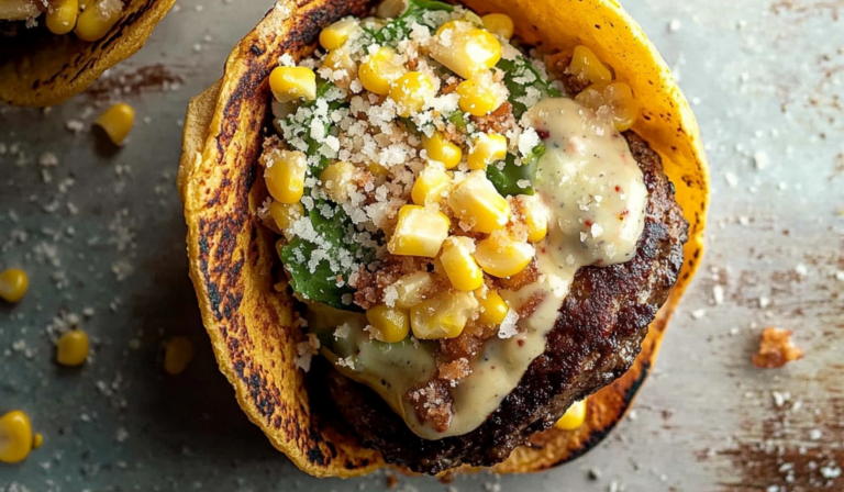 Street Corn Smash Burger Tacos: A Perfect Beginner Recipe for Flavor and Fun!