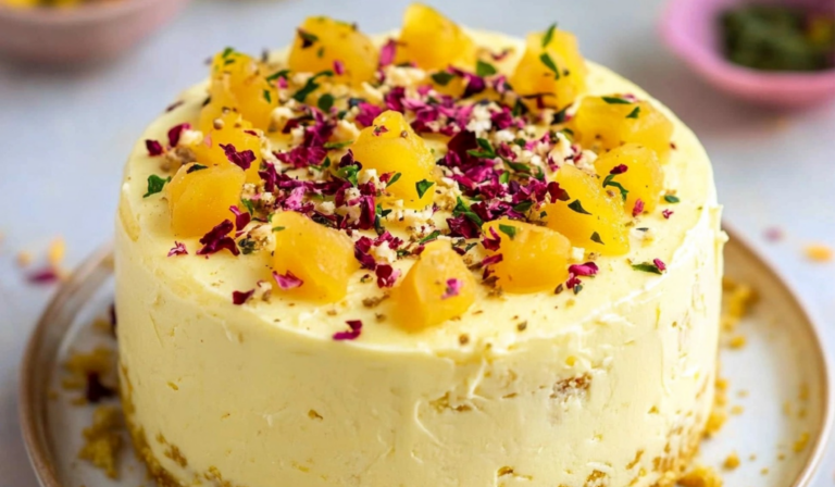 Rasmalai Cake: A Delicious Fusion of Indian and Western Flavors
