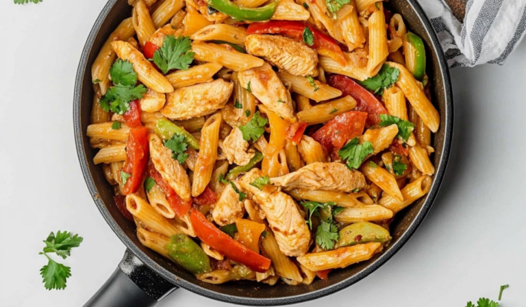 Chicken Fajita Pasta: A Flavorful One-Pot Dinner