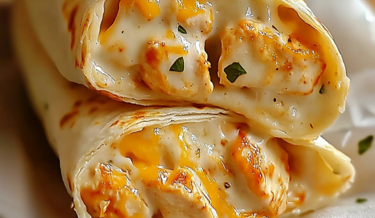 Cheesy Garlic Chicken Wraps: A Quick and Tasty Meal