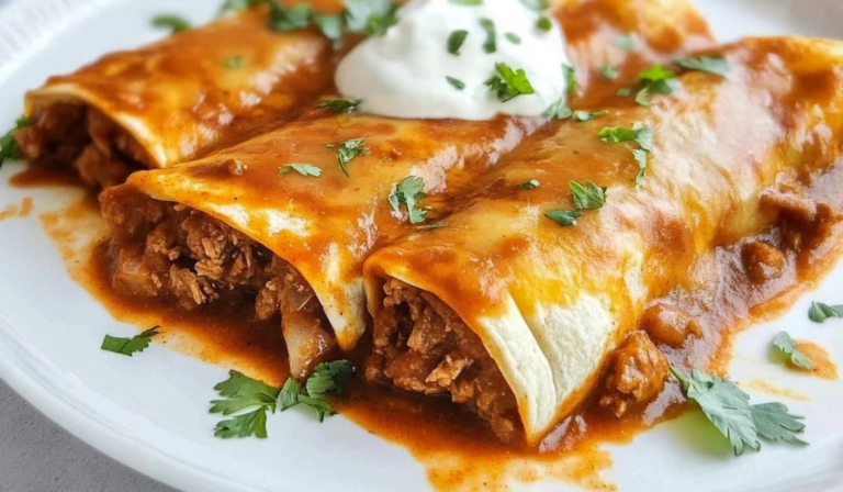 Shredded Beef Enchiladas Recipe for Beginners