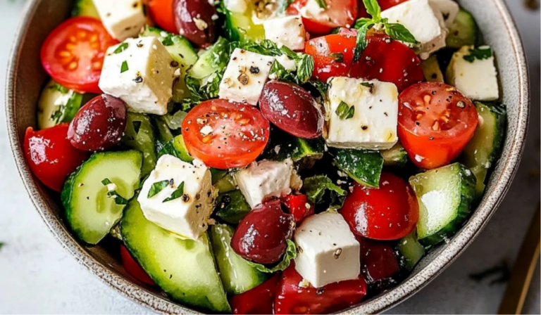 Refreshing Greek Salad: A Perfect Start for Beginner Cooks