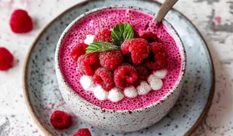 Raspberry Chia Pudding: A Simple and Nutritious Recipe for Beginners