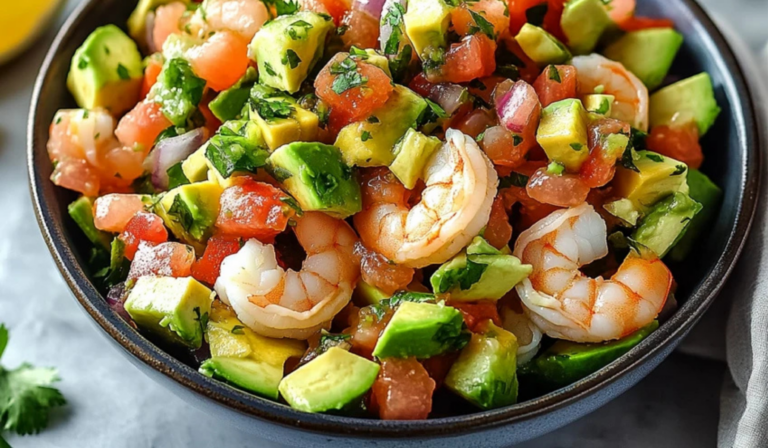 Avocado Salsa Shrimp Salad: A Fresh and Flavorful Delight for Beginners