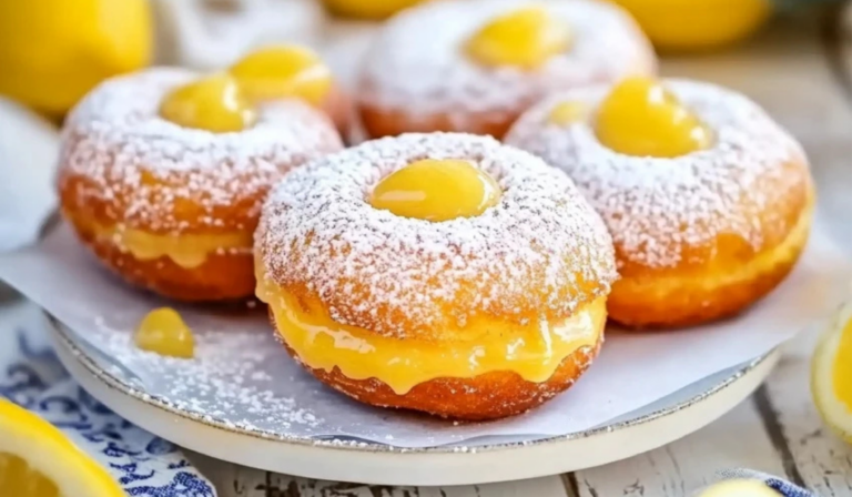 Mastering Lemon Curd-Filled Donuts: A Beginner’s Guide to Perfect Homemade Treats