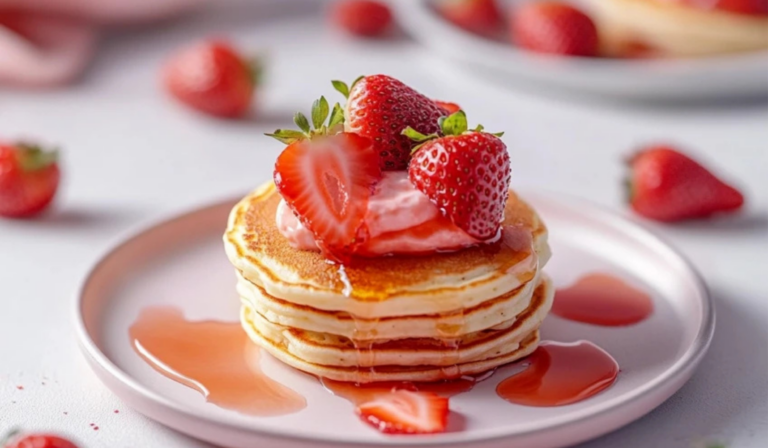 Strawberry Pancakes: A Delightful and Easy Breakfast for Beginners