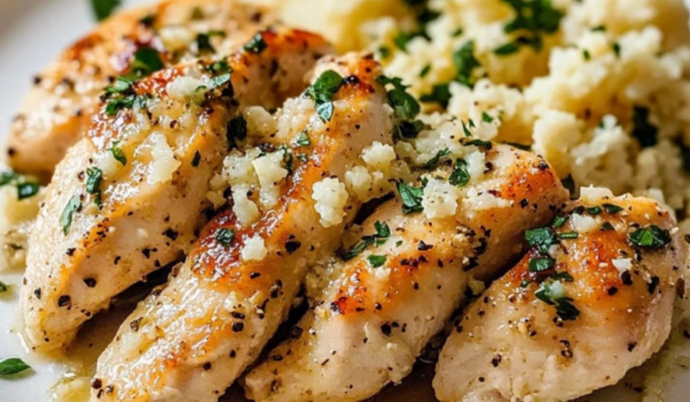 15-Minute Garlic Butter Chicken with Parmesan Cauliflower Rice: A Beginner’s Guide to Quick, Flavorful Cooking