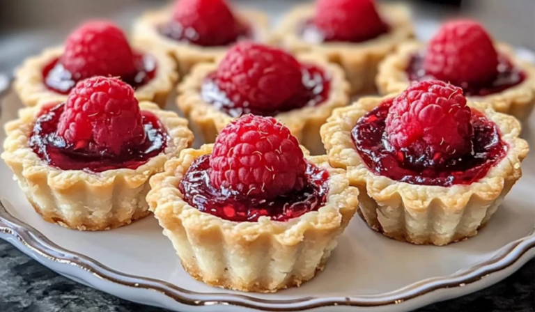 Mini Raspberry Almond Tarts: A Bite-Sized Dessert with Big Flavor