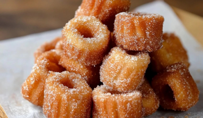 Irresistible Homemade Churro Bites: Golden, Crispy, and Sweet